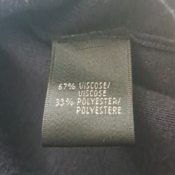 LAFAYETTE 148 New York large dark navy stretch top, $178.00 - Picture 4 of 6